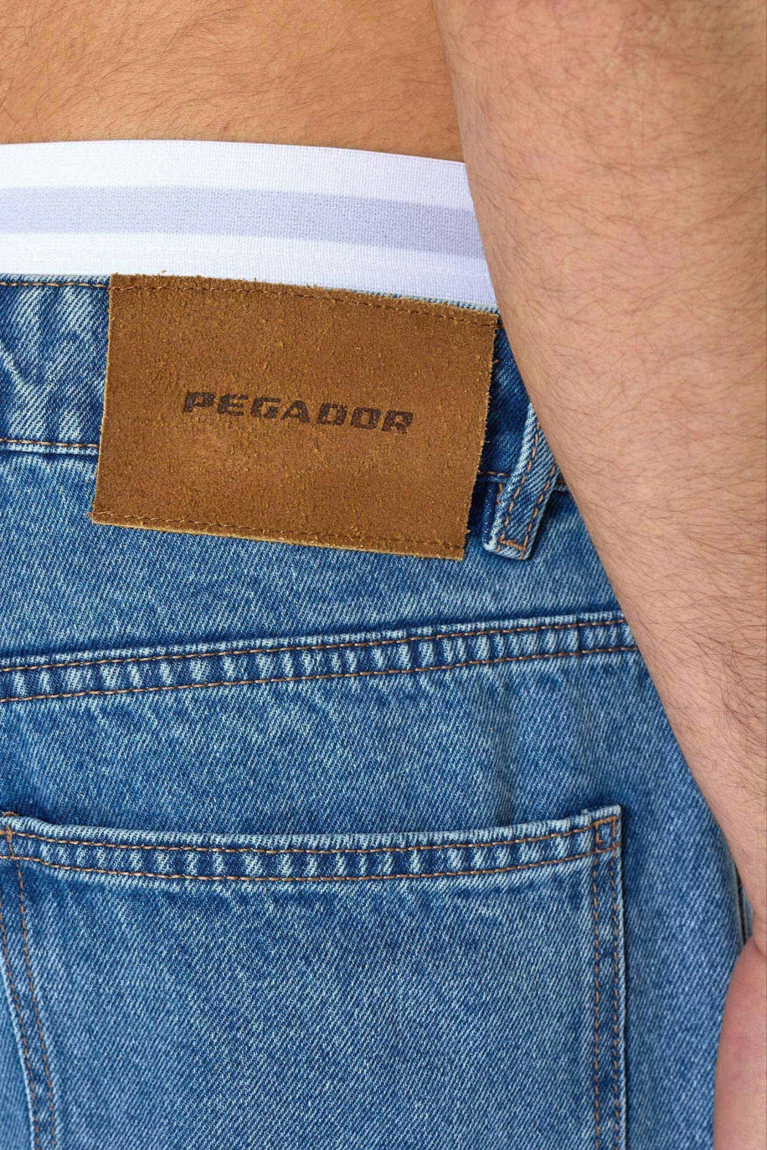 Drato Baggy Workwear Jeans Washed Blue 6 Drato Baggy Workwear Jeans Washed Blue - Image 6