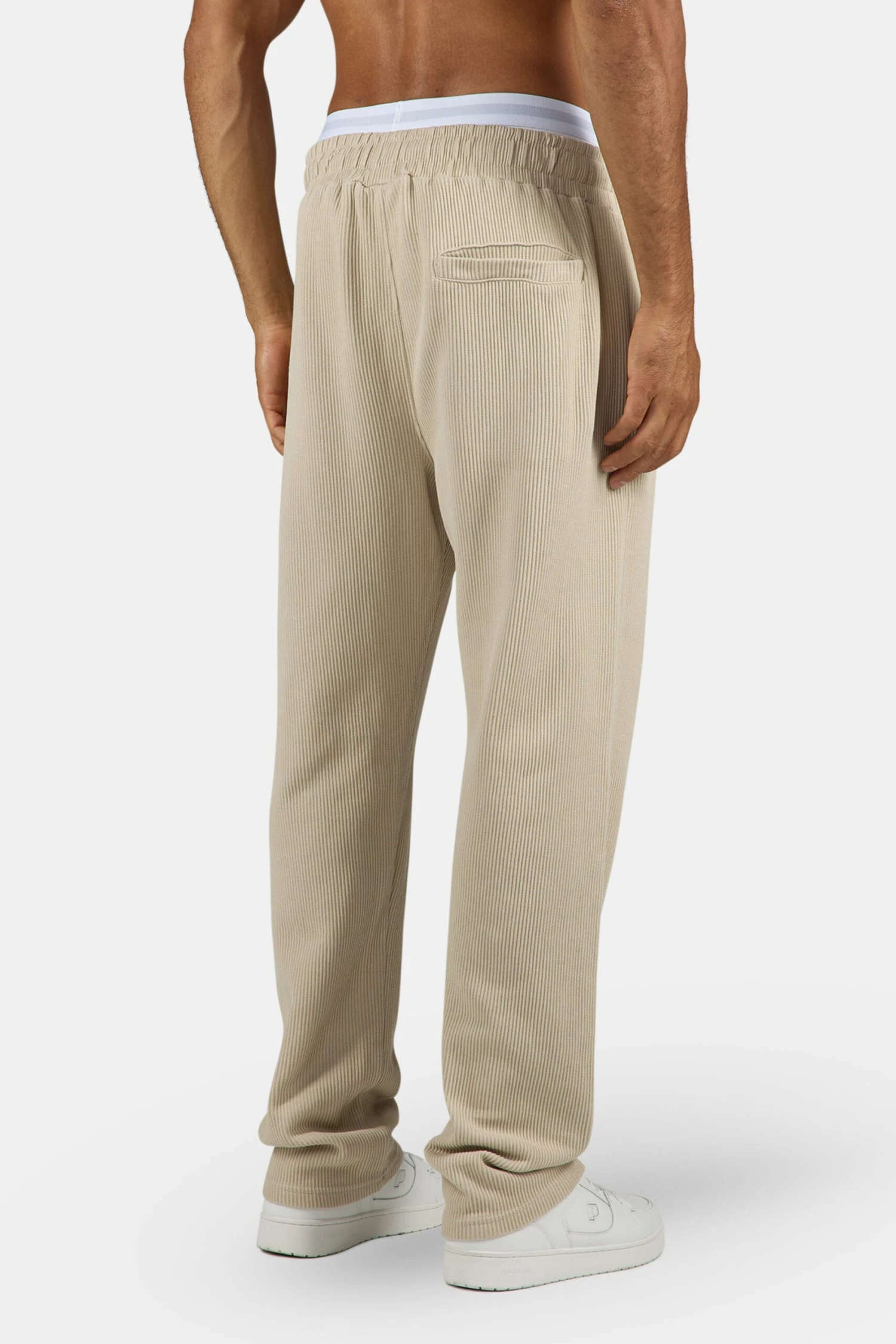 Signar Wide Rib Pants Washed Stone Black 4 Signar Wide Rib Pants Washed Stone Black - Image 4