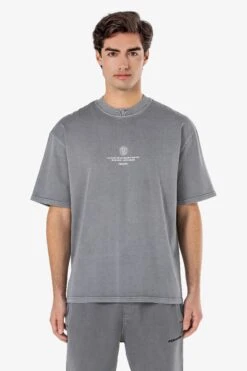 Baylor Oversized Tee Vintage Grey