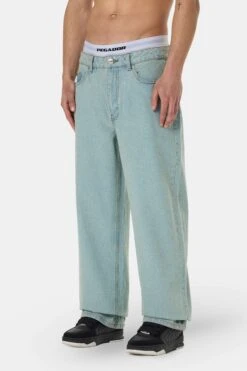 Bece Loose Jeans Sand Washed Blue 8 Bece Loose Jeans Sand Washed Blue -Pegador Sale Store PGDR 5001 082 Bece Loose Jeans Sand Washed Blue 223 1