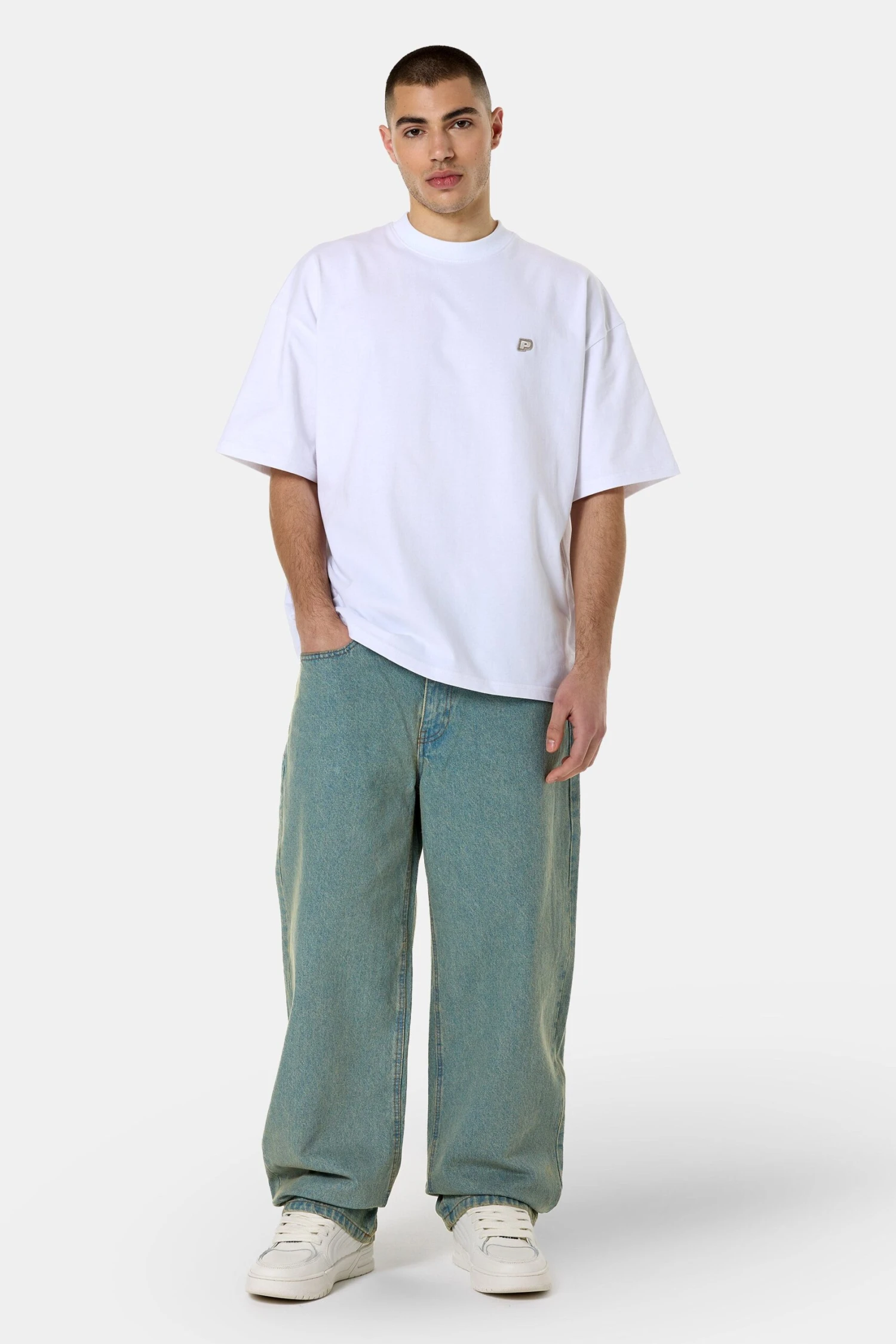 Bece Loose Jeans Washed Vintage Blue 2 Bece Loose Jeans Washed Vintage Blue - Image 2