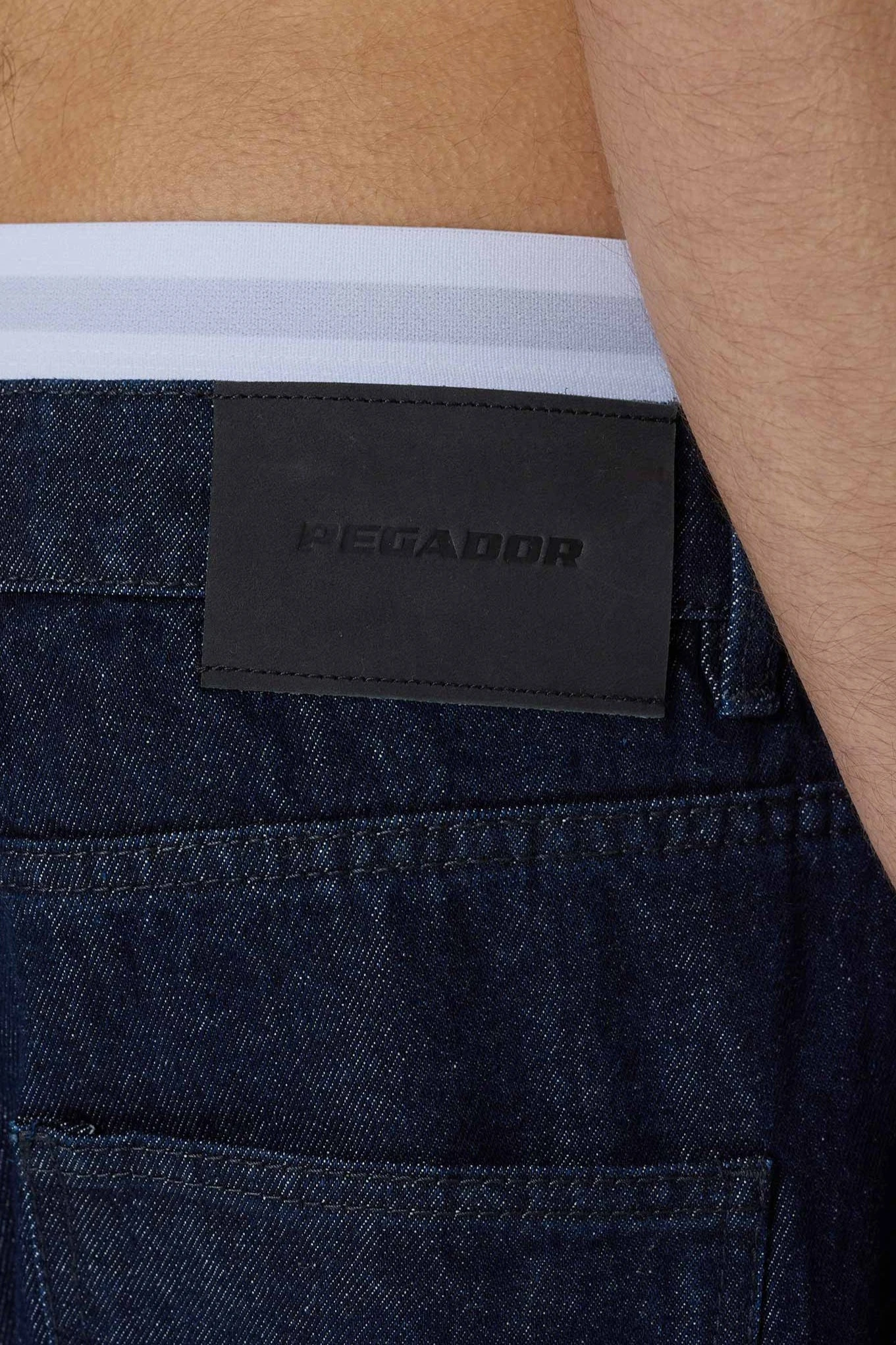 Bece Loose Jeans Raw Blue 6 Bece Loose Jeans Raw Blue - Image 6