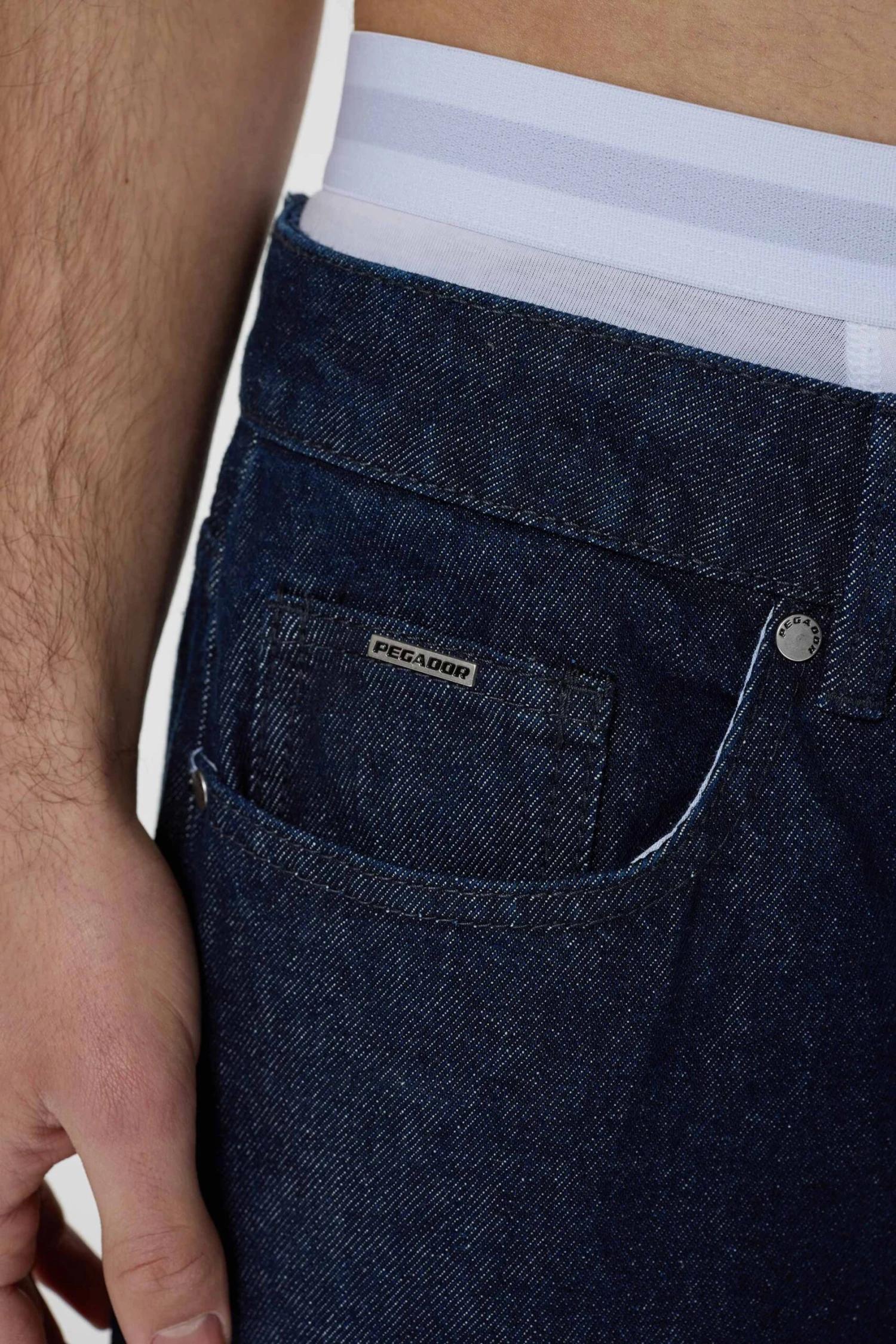 Bece Loose Jeans Raw Blue 5 Bece Loose Jeans Raw Blue - Image 5