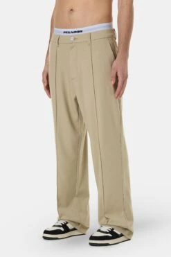 Mador Wide Suit Pants Beige -Pegador Sale Store PGDR 5002 007 Mador Wide Suit Pants Beige 1185 1