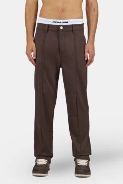 Guider Regular Suit Pants Dark Brown