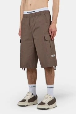 Meeker Parachute Shorts Cozy Brown