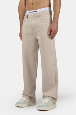 Darel Wide Jeans Washed Light Beige 8 Darel Wide Jeans Washed Light Beige -Pegador Sale Store PGDR 5020 487 Darel Wide Jeans Washed Light Beige 1146 1