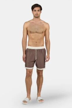 Fisco Swim Shorts Cozy Brown Unbleached -Pegador Sale Store PGDR 5028 566 352 Fisco Swim Shorts Cozy Brown Unbleached 1946
