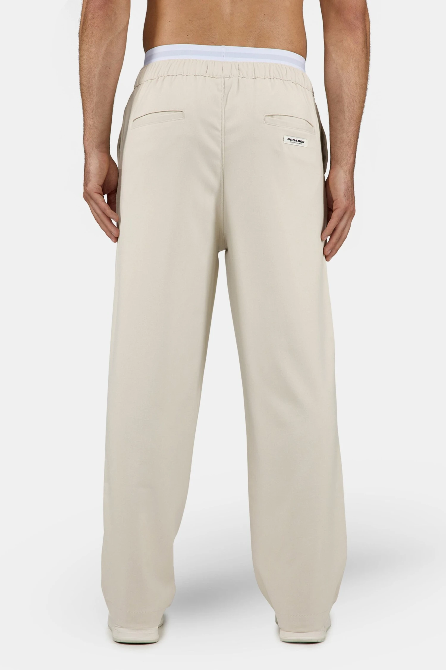 Belds Wide Suit Pants Light Beige 4 Belds Wide Suit Pants Light Beige - Image 4