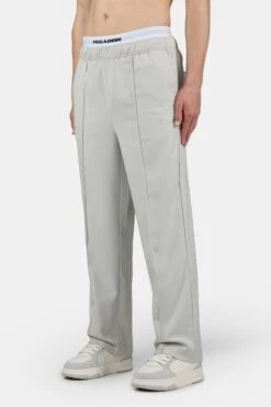 Belds Wide Suit Pants Pure Grey
