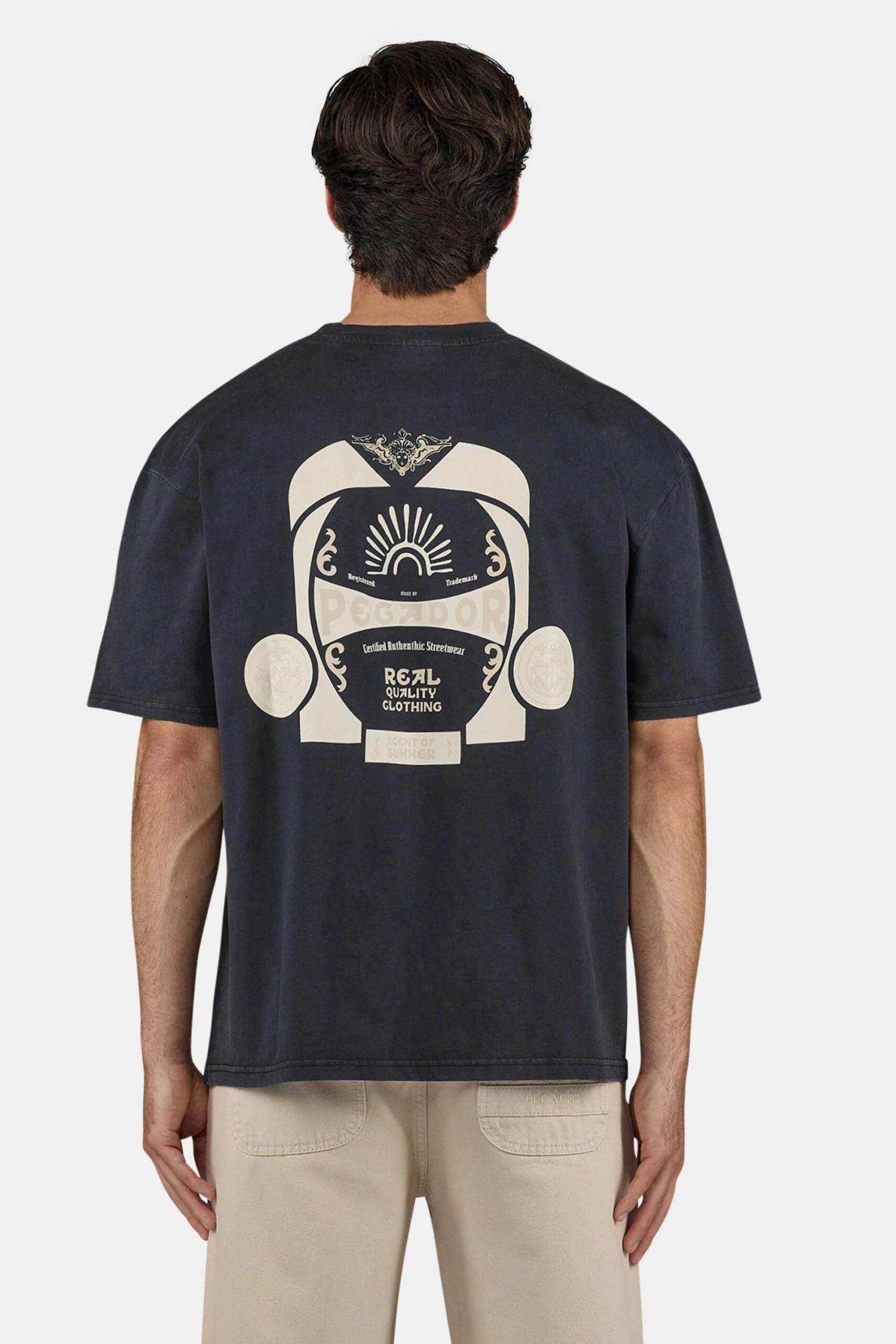 Vantus Oversized Tee Vintage Black