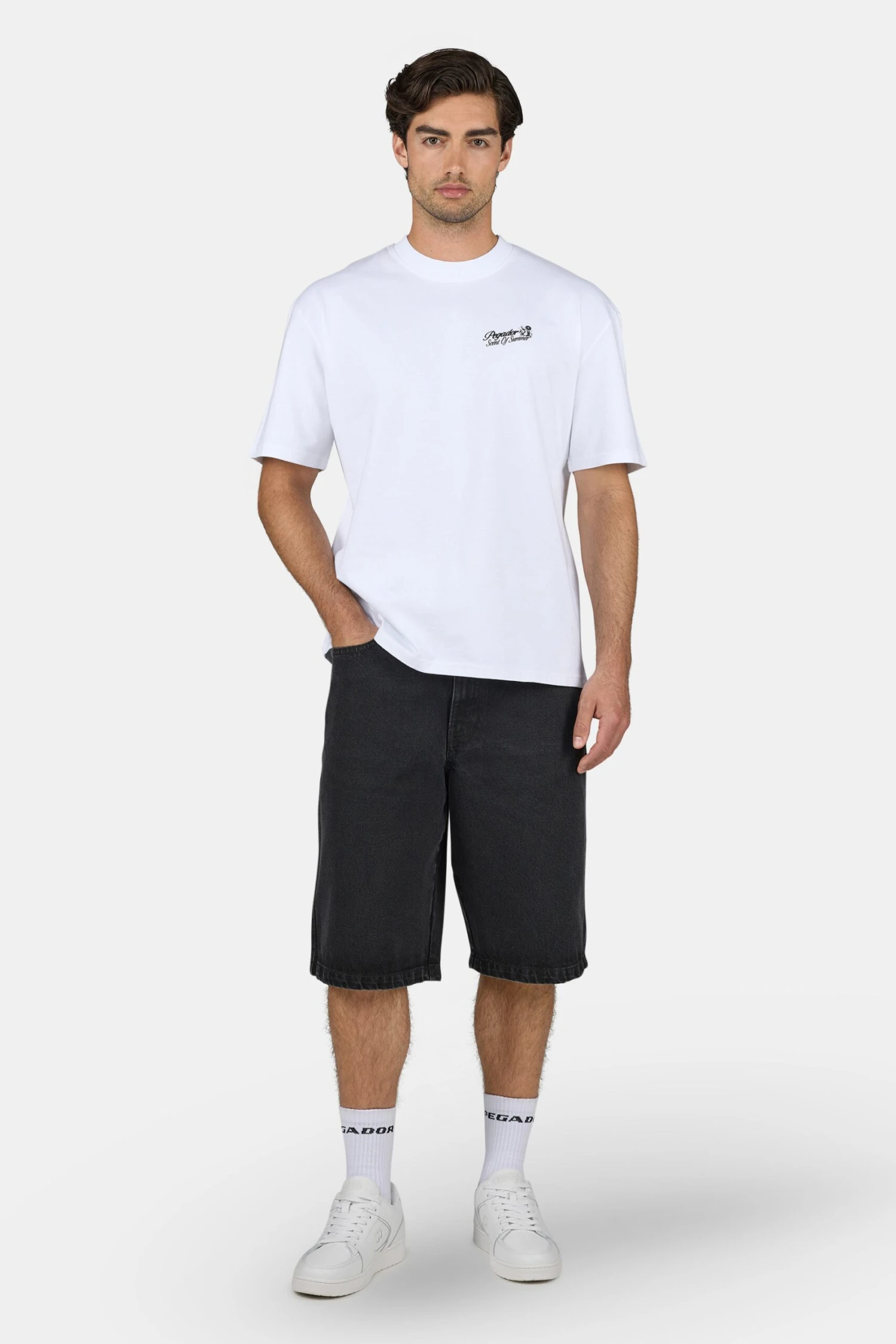 Rando Oversized Tee White 2 Rando Oversized Tee White - Image 2