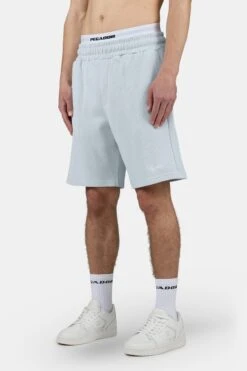 Signar Heavy Rib Shorts Washed Dream Blue Unbleached -Pegador Sale Store PGDR 5086 578 352 SIGNAR HEAVY RIB SHORTS WASHED DREAM BLUE UNBLEACHED 2340
