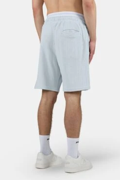 Signar Heavy Rib Shorts Washed Dream Blue Unbleached -Pegador Sale Store PGDR 5086 578 352 SIGNAR HEAVY RIB SHORTS WASHED DREAM BLUE UNBLEACHED 2342