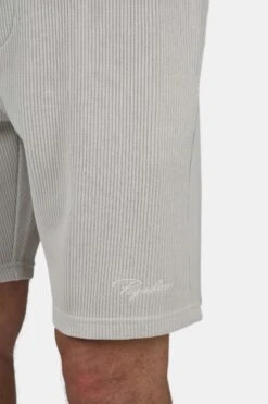 Signar Heavy Rib Shorts Washed Pure Grey Unbleached -Pegador Sale Store PGDR 5086 582 352 Signar Heavy Rib Shorts Washed Pure Grey Unbleached 1606