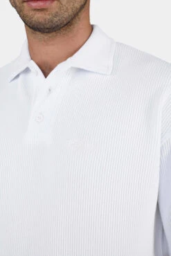Signar Rib Polo Tee White Unbleached 7 Signar Rib Polo Tee White Unbleached -Pegador Sale Store PGDR 5088 004 352 Signar Rib Polo Tee WHITE UNBLEACHED 2309 1