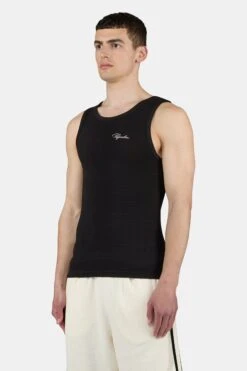 Signar Waffle Undershirt Washed Black Unbleached -Pegador Sale Store PGDR 5089 002 352 Signar Waffle Undershirt Washed Black Unbleached 582