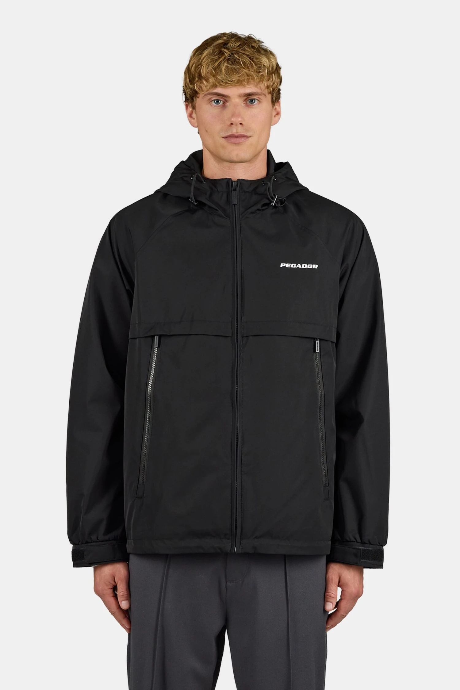 Mason Hooded Windbreaker Black 3 Mason Hooded Windbreaker Black - Image 3