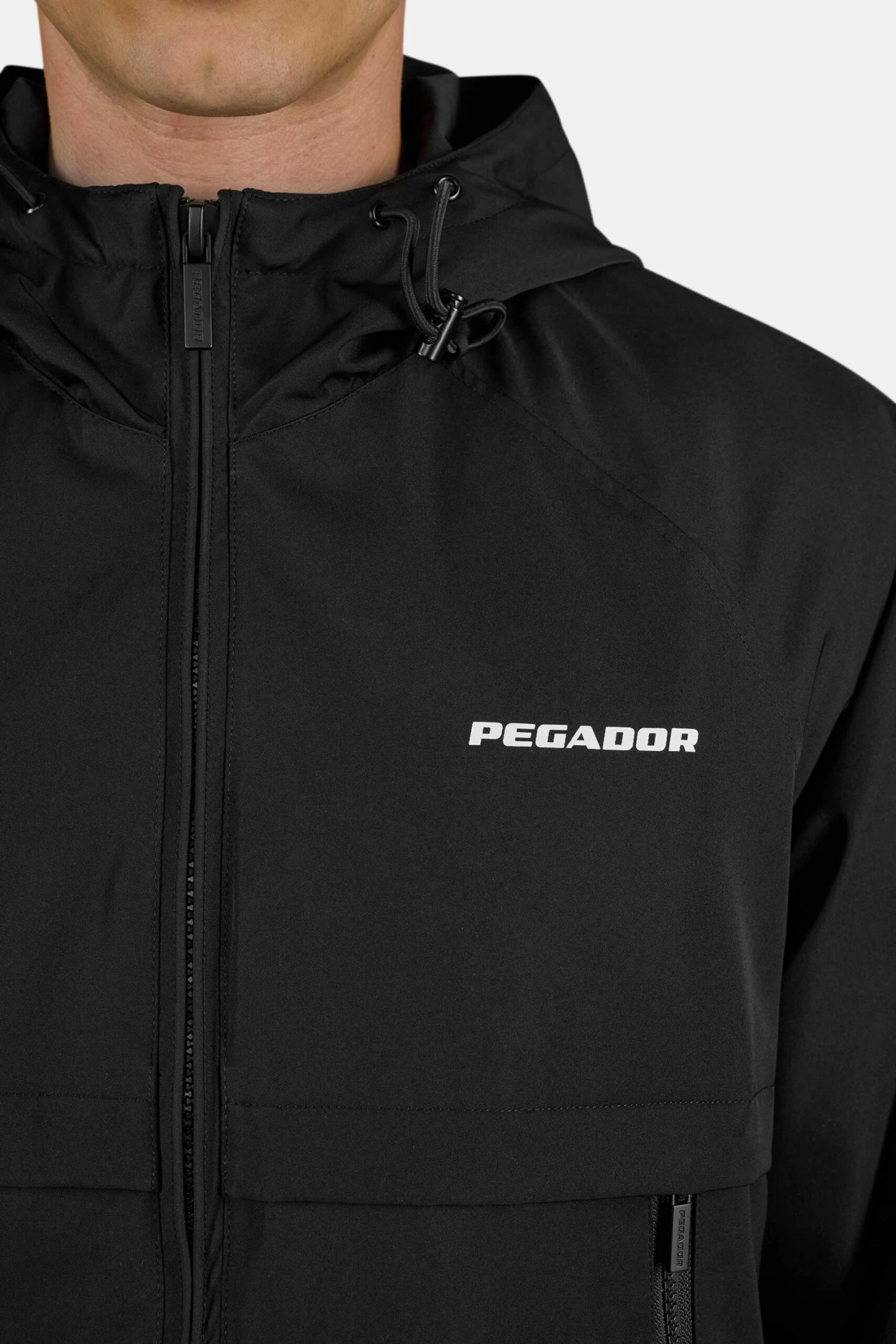 Mason Hooded Windbreaker Black 6 Mason Hooded Windbreaker Black - Image 6