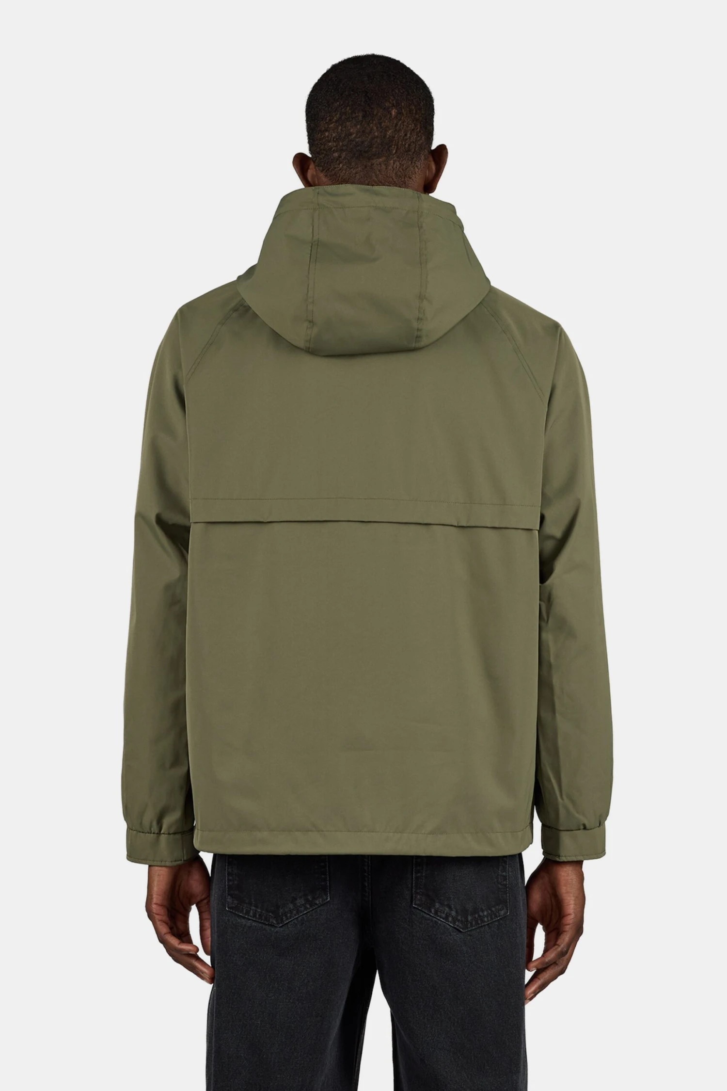 Mason Hooded Windbreaker Mud Olive 5 Mason Hooded Windbreaker Mud Olive - Image 5