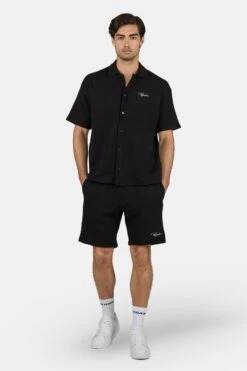 Jovren Structured Shorts Black White 6 Jovren Structured Shorts Black White -Pegador Sale Store PGDR 6133 001 004 Jovren Structured Shirt Black White 840