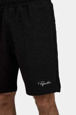 Jovren Structured Shorts Black White 9 Jovren Structured Shorts Black White -Pegador Sale Store PGDR 6134 001 004 Jovren Structured Shorts Black White 832