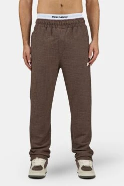 Libco Structured Knit Wide Pants Washed Cozy Brown Unbleached -Pegador Sale Store PGDR 6148 576 352 Libco Structured Knit Wide Pants Washed Cozy Brown Unbleached 523