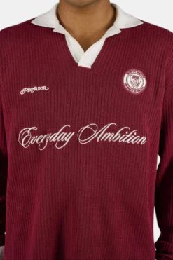 Yemo Regular Longsleeve Knit Trikot Maroon Red 9 Yemo Regular Longsleeve Knit Trikot Maroon Red -Pegador Sale Store PGDR 6269 599 Yemo Regular Longsleeve Knit Trikot Maroon Red 2406 1