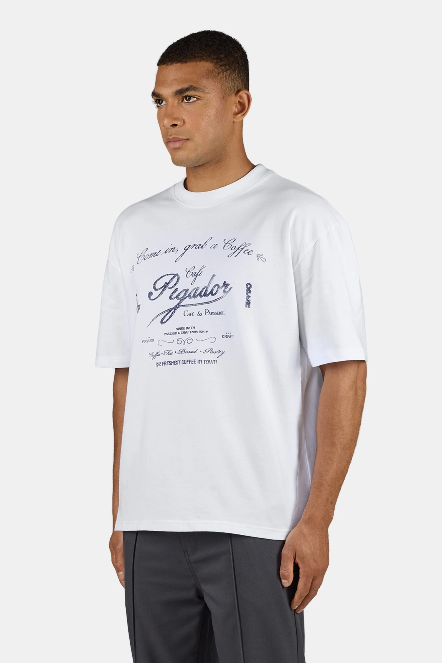Carlon Oversized Tee White 3 Carlon Oversized Tee White - Image 3