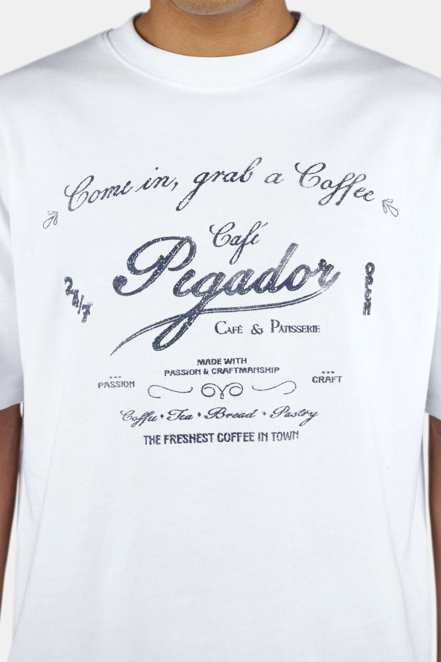 Carlon Oversized Tee White 5 Carlon Oversized Tee White - Image 5