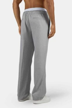 Tapert Textured Smart Pants Heather Grey 8 Tapert Textured Smart Pants Heather Grey -Pegador Sale Store PGDR 6362 224 Tapert Textured Smart Pants Heather Grey 2417