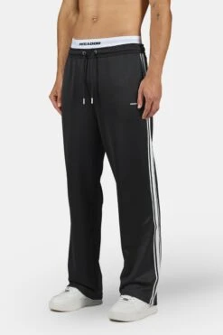 Viro Wide Track Pants Black