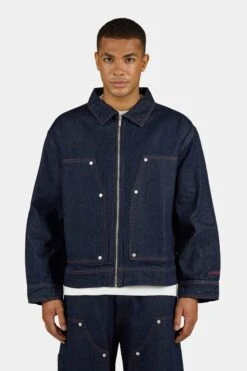 Apex Jeans Jacket Dark Raw Blue 11 Apex Jeans Jacket Dark Raw Blue -Pegador Sale Store PGDR 6365 607 Apex Jeans Jacket DARK RAW BLUE 0983