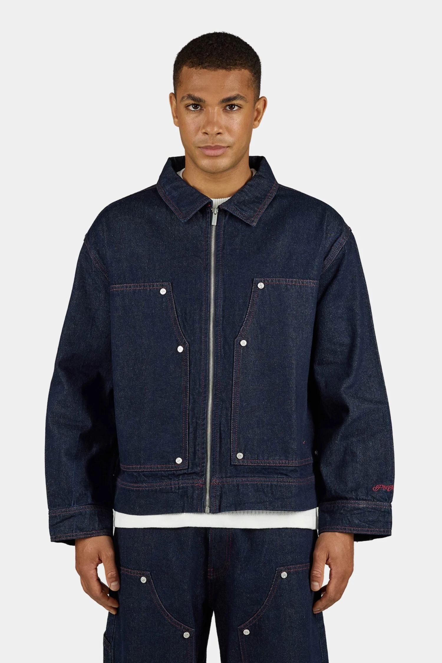 Apex Jeans Jacket Dark Raw Blue 3 Apex Jeans Jacket Dark Raw Blue - Image 3