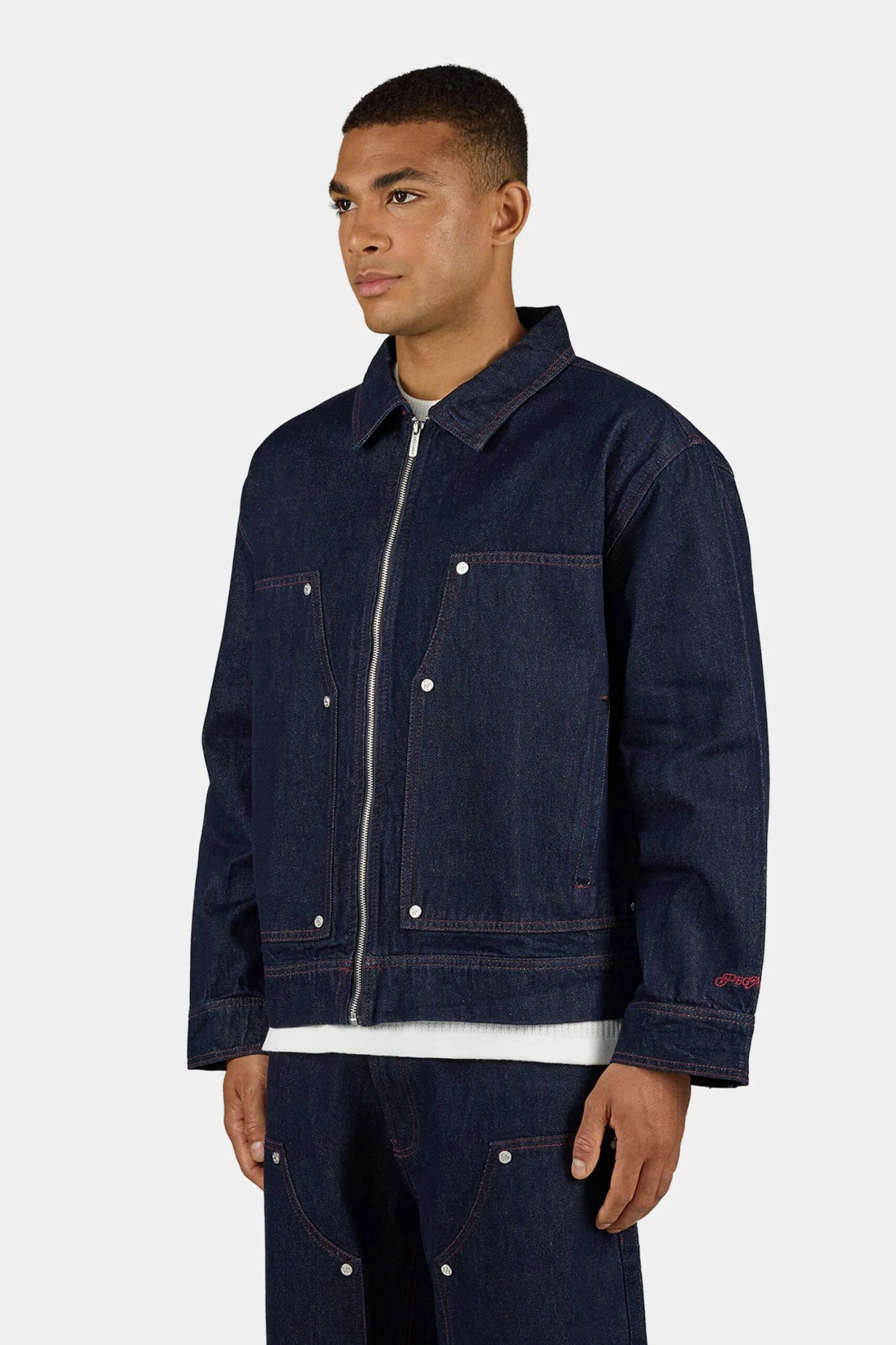 Apex Jeans Jacket Dark Raw Blue 4 Apex Jeans Jacket Dark Raw Blue - Image 4