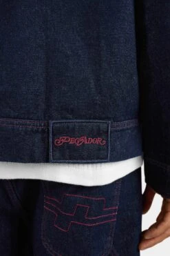 Apex Jeans Jacket Dark Raw Blue 17 Apex Jeans Jacket Dark Raw Blue -Pegador Sale Store PGDR 6365 607 Apex Jeans Jacket DARK RAW BLUE 1005