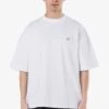 Leono Boxy Tee White Warm White