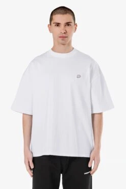 Leono Boxy Tee White Warm White