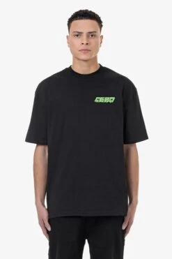 Doyer Oversized Tee Washed Black