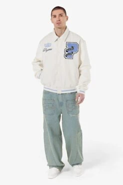Wayten Varsity Jacket Warm White -Pegador Sale Store PGDR 4572 539 WARM WHITE 3340 a0789130 132c 48b2 9157 f411bb786e38