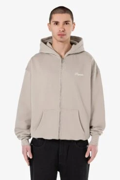 Colfa Oversized Sweat Jacket Washed Dark Stone -Pegador Sale Store PGDR 4657 555 WASHED DARK STONE 3192