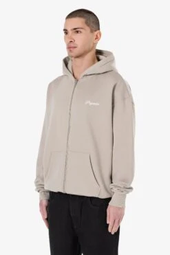 Colfa Oversized Sweat Jacket Washed Dark Stone -Pegador Sale Store PGDR 4657 555 WASHED DARK STONE 3194