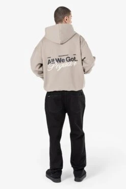 Colfa Oversized Sweat Jacket Washed Dark Stone -Pegador Sale Store PGDR 4657 555 WASHED DARK STONE 3210