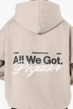 Colfa Oversized Sweat Jacket Washed Dark Stone -Pegador Sale Store PGDR 4657 555 WASHED DARK STONE 3211