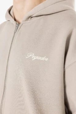 Colfa Oversized Sweat Jacket Washed Dark Stone -Pegador Sale Store PGDR 4657 555 WASHED DARK STONE 3212