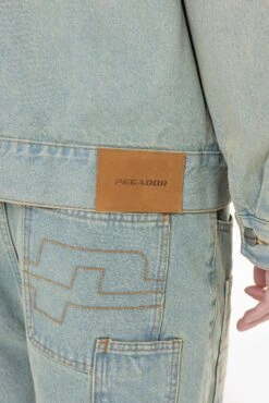 Ramsey Jeans Jacket Washed Vintage Blue -Pegador Sale Store PGDR 4903 230 WASHED VINTAGE BLUE 4019