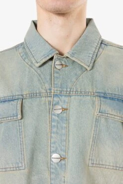 Ramsey Jeans Jacket Washed Vintage Blue -Pegador Sale Store PGDR 4903 230 WASHED VINTAGE BLUE 4020