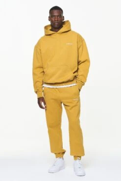 Logo Heavy Sweat Jogger Vintage Washed Mustard 6 Logo Heavy Sweat Jogger Vintage Washed Mustard -Pegador Sale Store PGDR BUILD TO LAST E COMMERCE MENS6985
