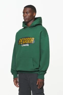 County Oversized Hoodie Vintage Washed British Green -Pegador Sale Store PGDR BUILD TO LAST E COMMERCE MENS7262 1