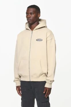 County Oversized Sweat Jacket Vintage Washed Kingdom Beige 9 County Oversized Sweat Jacket Vintage Washed Kingdom Beige -Pegador Sale Store PGDR BUILD TO LAST E COMMERCE MENS7289 1